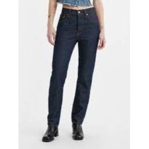 Levis 501 Original Fit Jeans Button Fly Straight Leg Waist 23